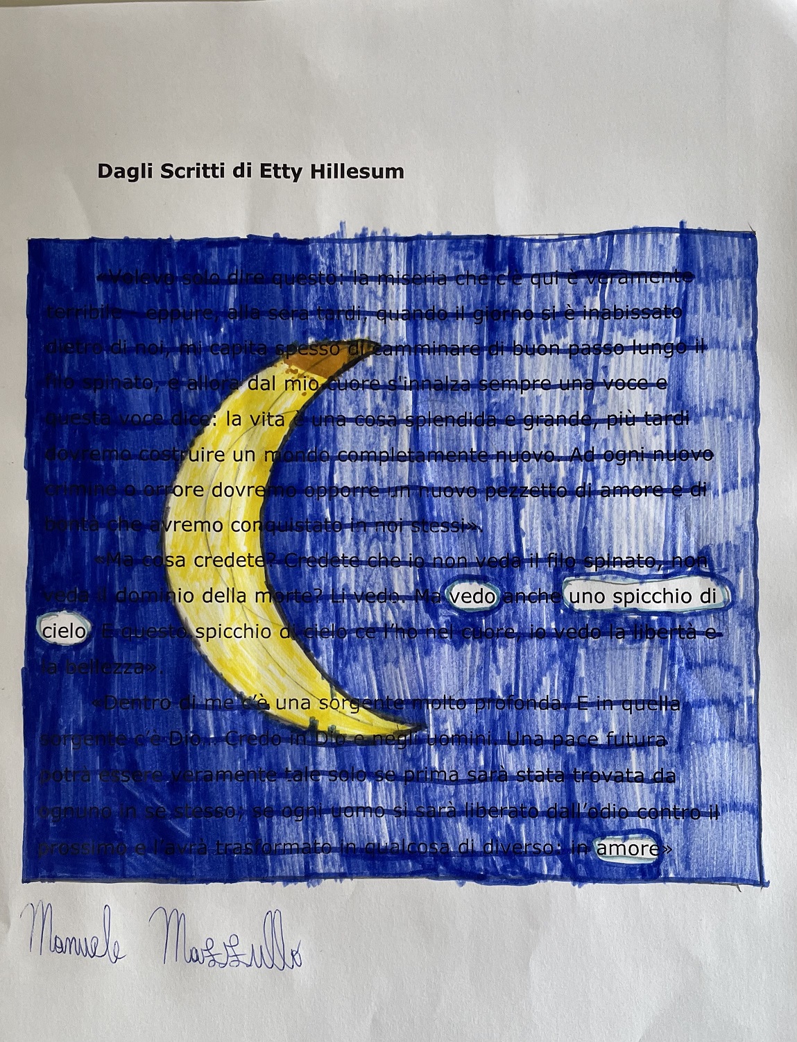 Dagli scritti di Hetty Hillesum by Rosaria Ricciardo - Ourboox.com