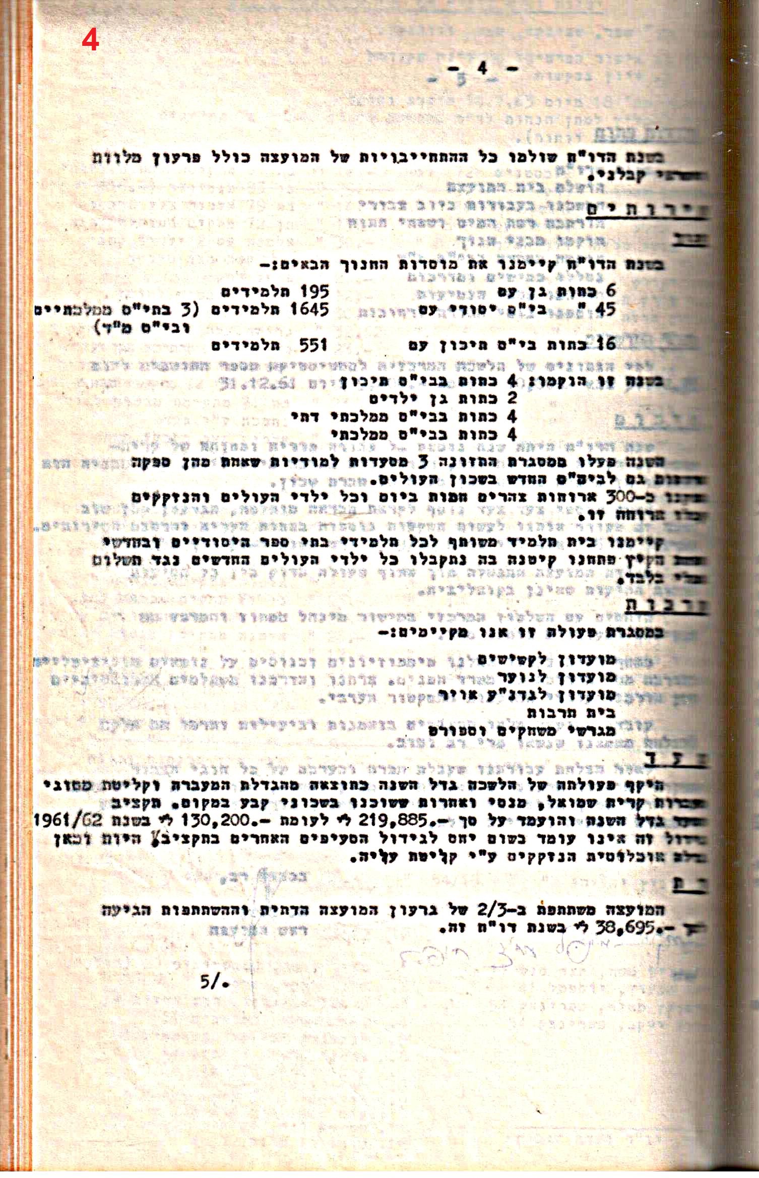 פרוטוקול 52 מועצה 24.10.65 – 6.1.53 by riki deri - Illustrated by מוזיאון בית גרושקביץ / כרך 52 - Ourboox.com