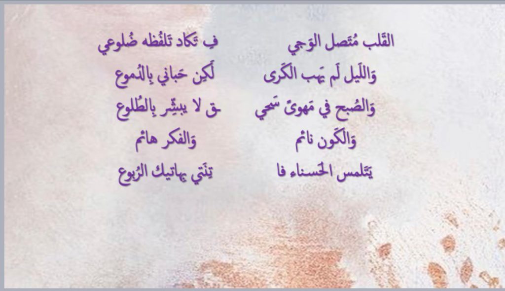دراسة عن قصيدة عيناي مطبقتان by marleen nassar - Illustrated by مارلين نصار - Ourboox.com