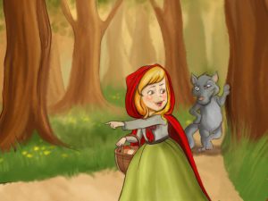 Червената шапчица by Mariela Krasteva - Illustrated by Мариела Кръстева - Ourboox.com