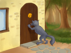 Червената шапчица by Mariela Krasteva - Illustrated by Мариела Кръстева - Ourboox.com