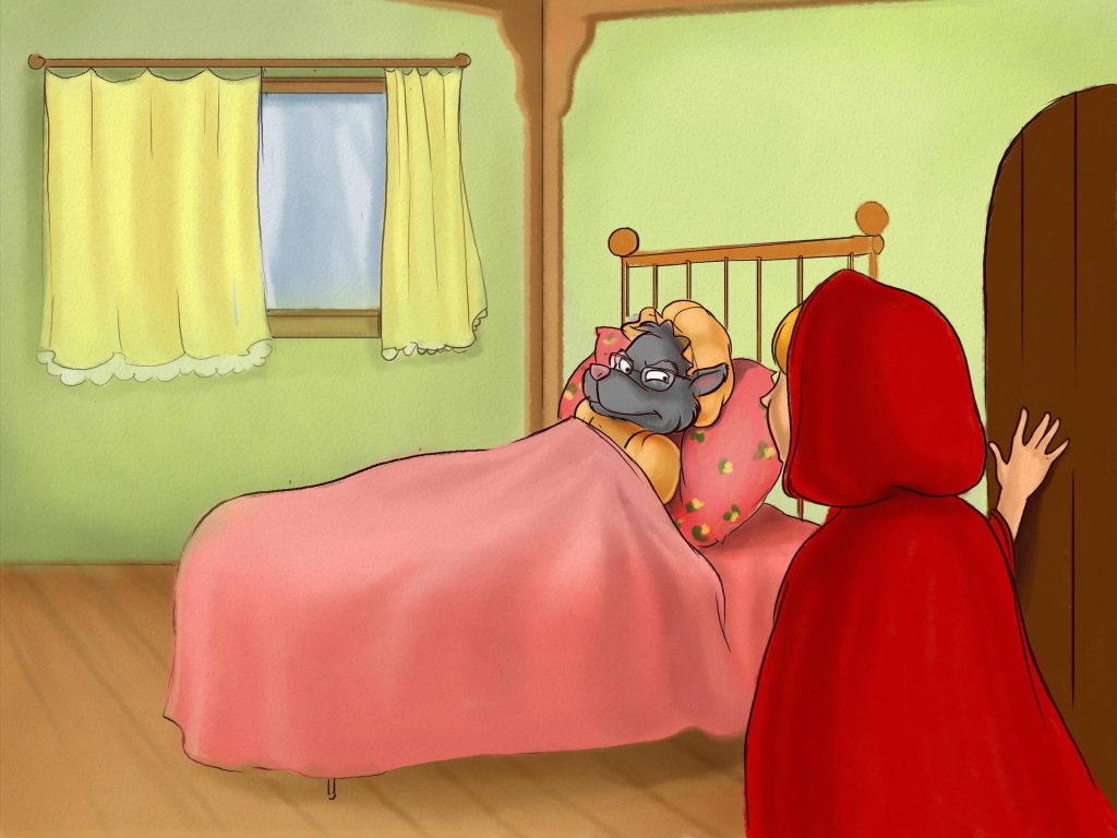 Червената шапчица by Mariela Krasteva - Illustrated by Мариела Кръстева - Ourboox.com