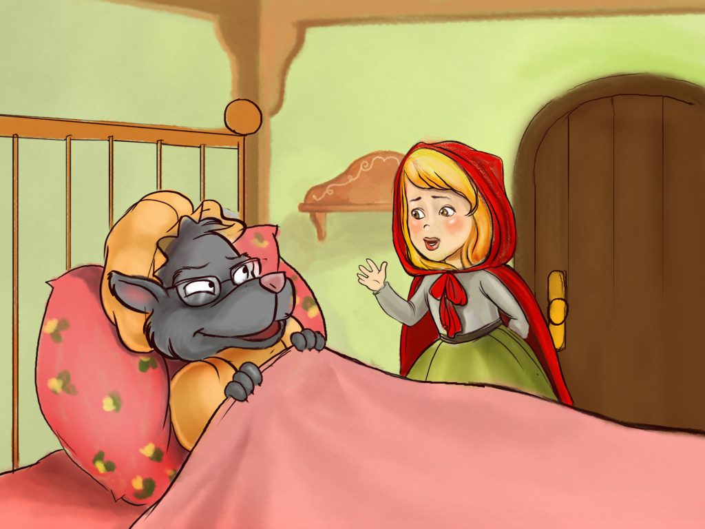 Червената шапчица by Mariela Krasteva - Illustrated by Мариела Кръстева - Ourboox.com