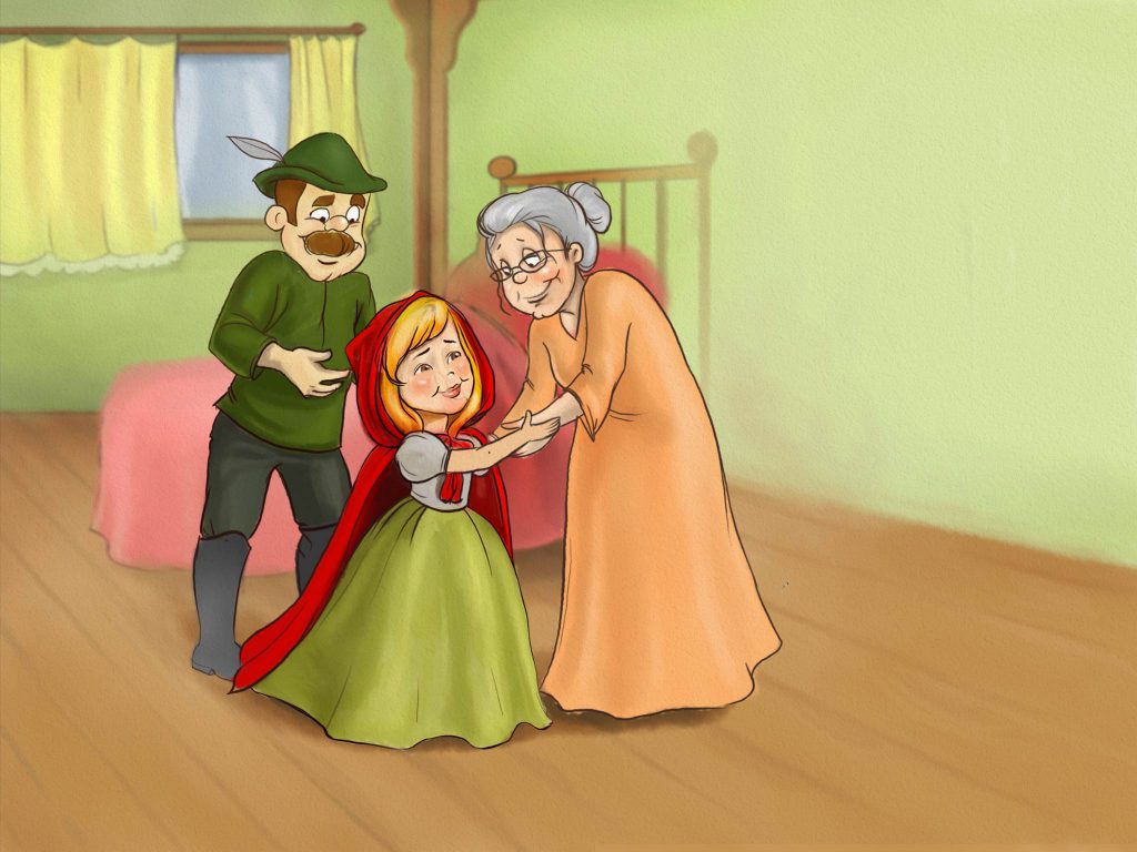 Червената шапчица by Mariela Krasteva - Illustrated by Мариела Кръстева - Ourboox.com