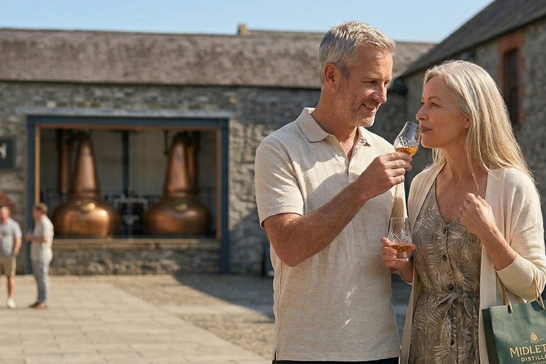 Half Day Shore Tour from Cork: Jameson Distillery (Back for Sail & Dinner)