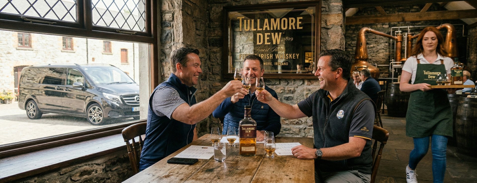 (Small Group) Whiskey Distillery Tour: Kilbeggan & Tullamore D.E.W.