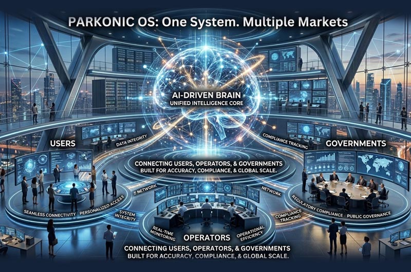 PARKONIC OS: One System. Multiple Markets