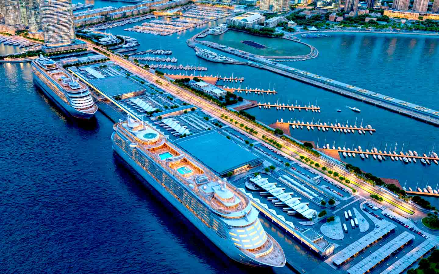 Dubai Harbour Cruise Terminal A & B