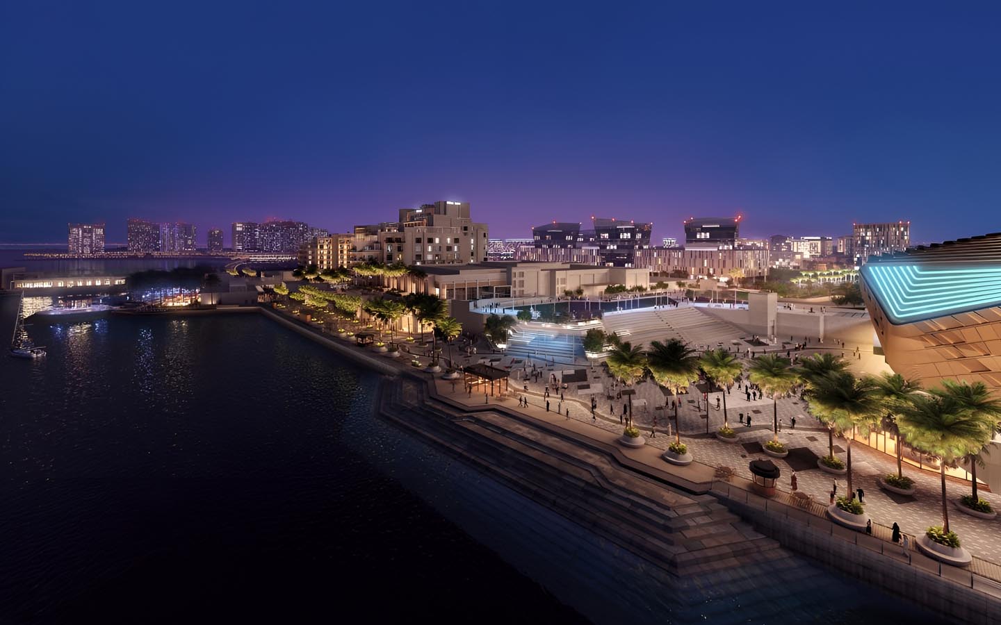 YAS Miral - Waterfront Parking : P1 | P2 | Lifestyle