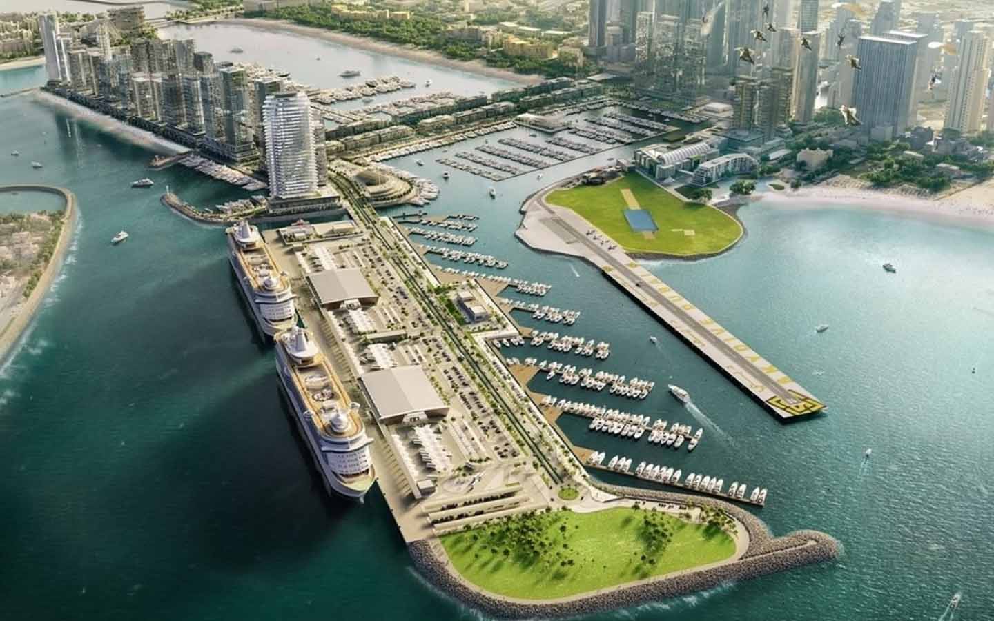 Dubai Harbour MSCP