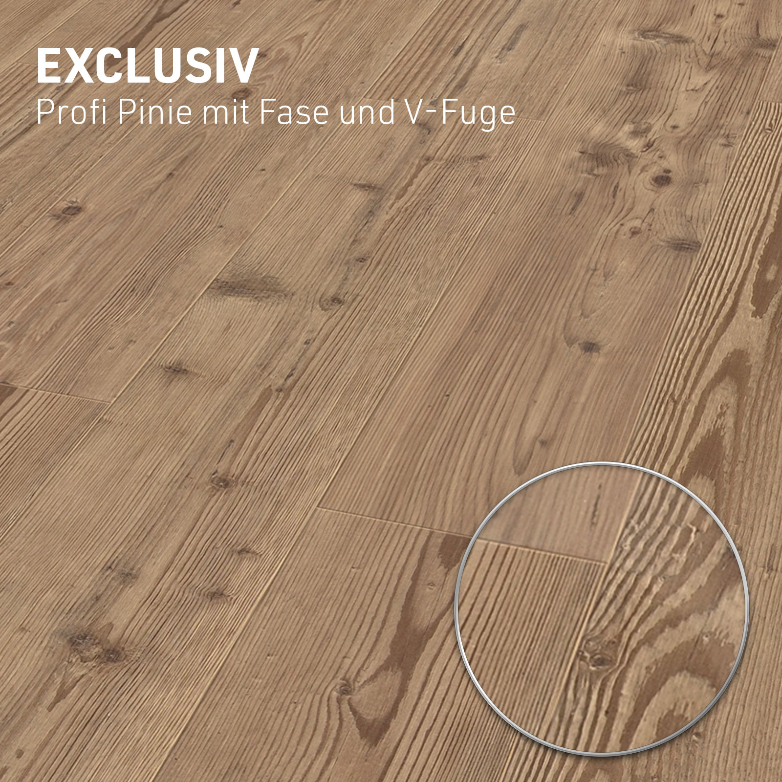 Laminat Boden Klick Holzboden Dielen Bodenbelag Nussbaum HORI