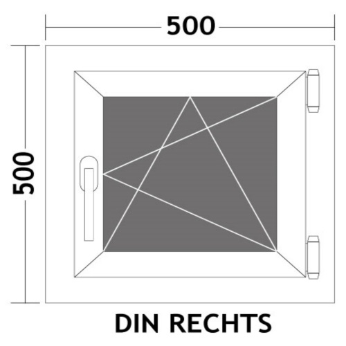 Fenster Kunststofffenster Kellerfenster Dreh Kipp Fenster ...