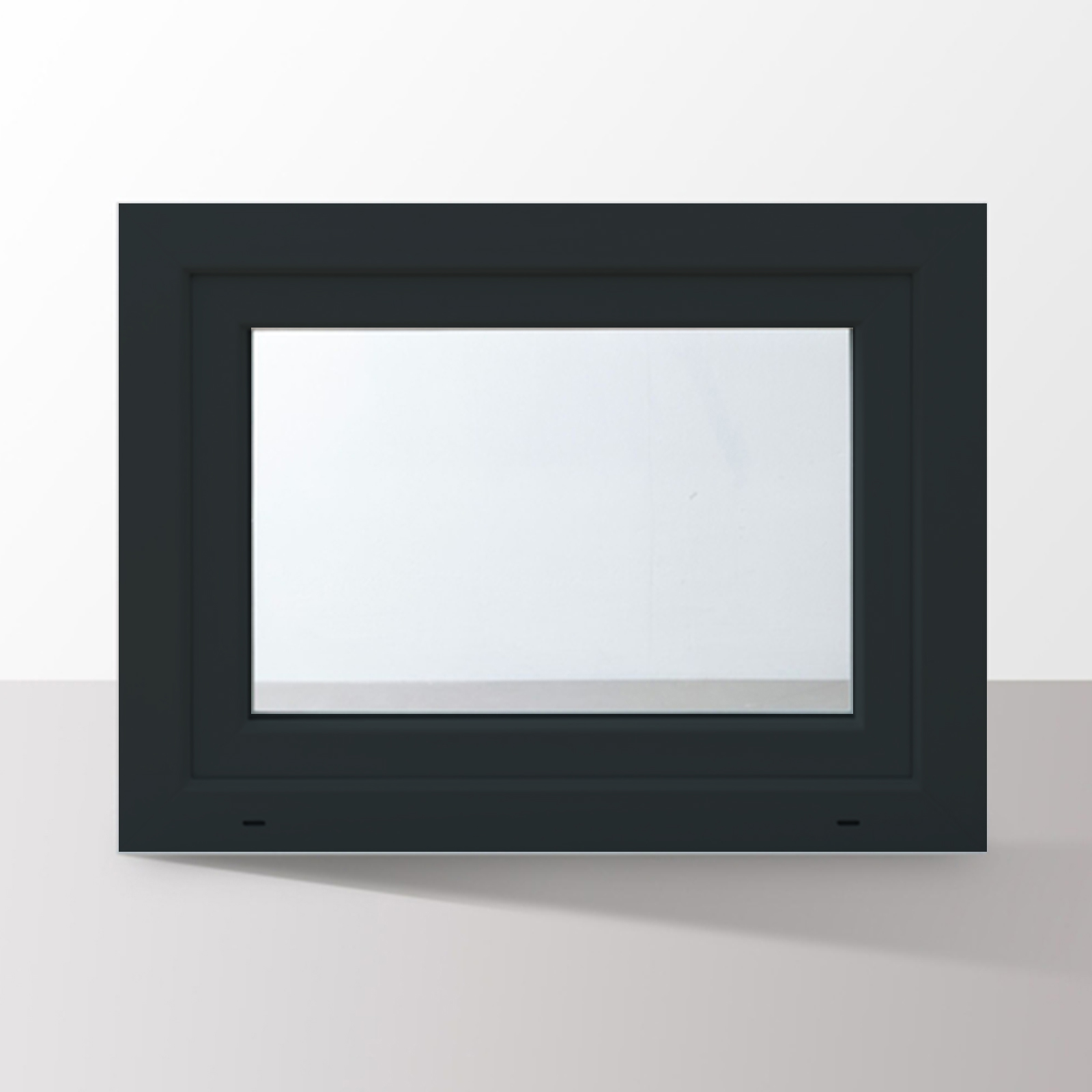 Details zu Fenster Kunststofffenster Kellerfenster Dreh Kipp 2 Fach RAL7016 anthrazit 2022 Versandhandel