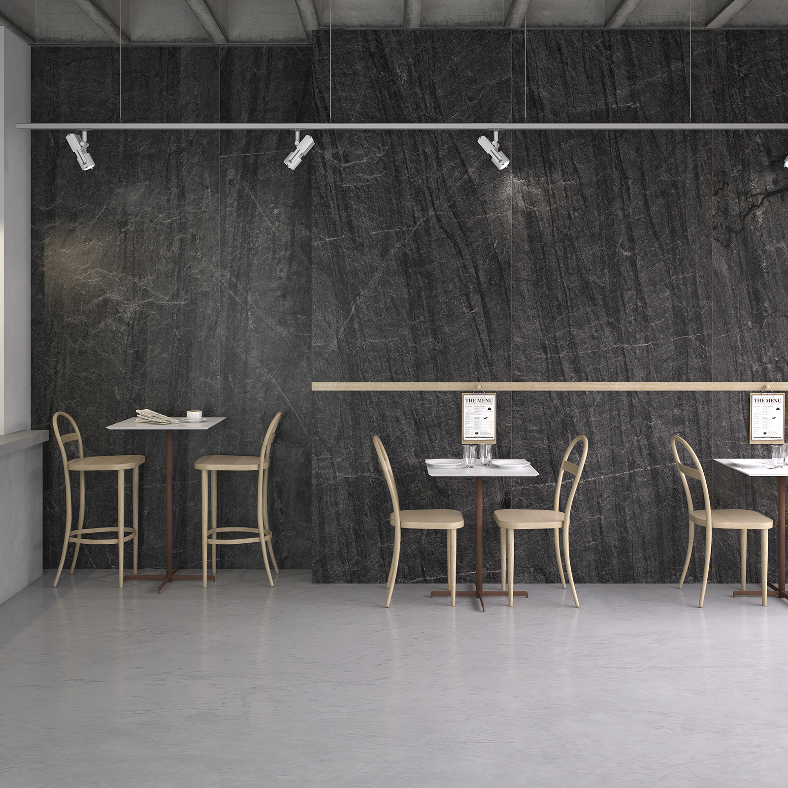 HORI Wandverkleidung Wandpaneele Kiefer Eiche Beton Stein Marmor Quarz