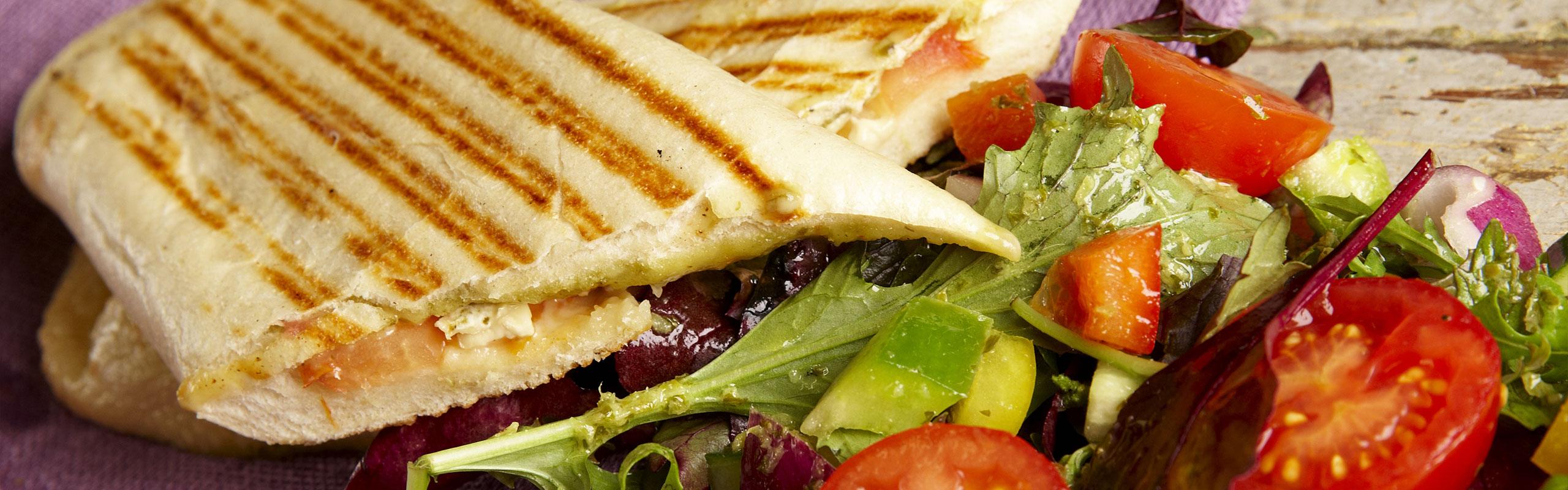 Panini And Salad