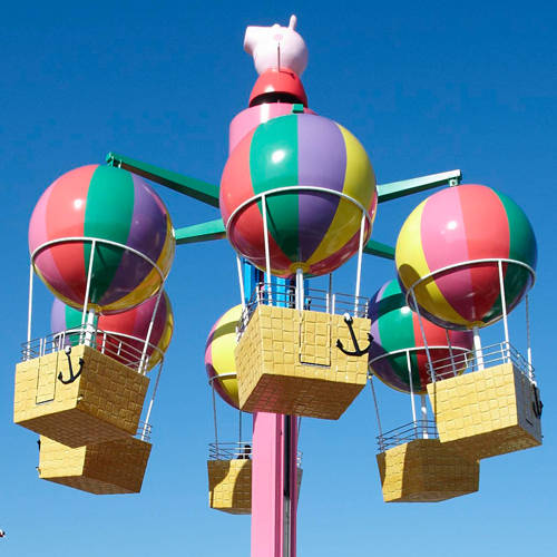 peppa pig balloon ride toy