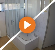 NOUVEAU : La vidéo d'installation d'une douche sénior de PractiComfort !