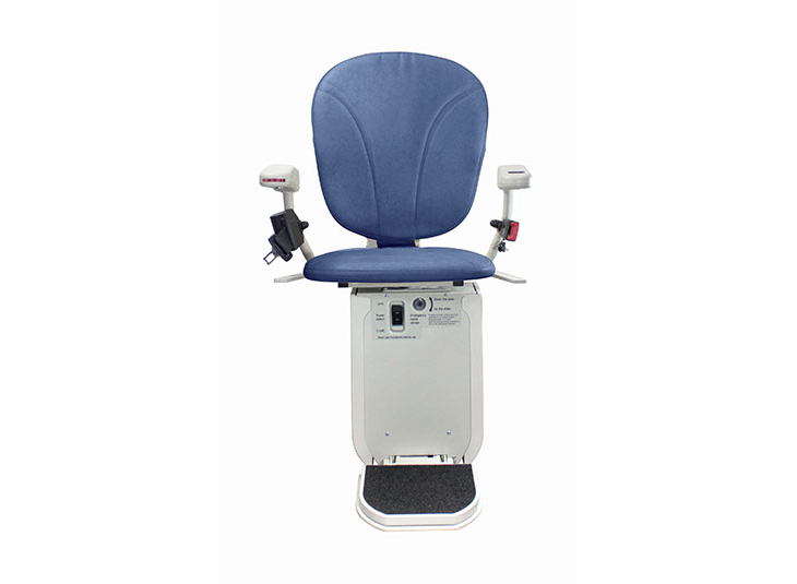 Traplift Bocht Curve Kleur Blauw