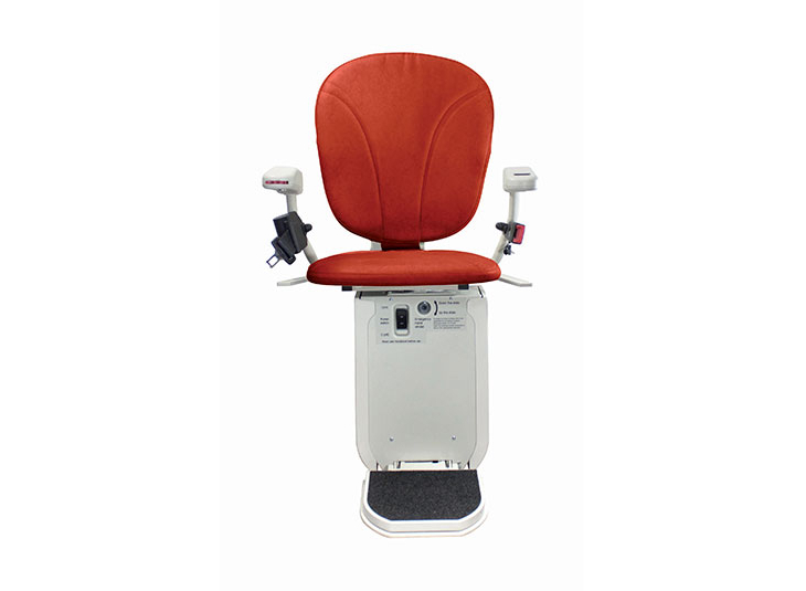 Traplift Bocht Curve Kleur Rood