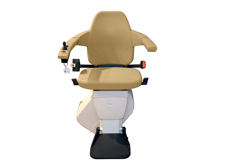 Traplift Bocht Freecurve Classic Kleur Beige