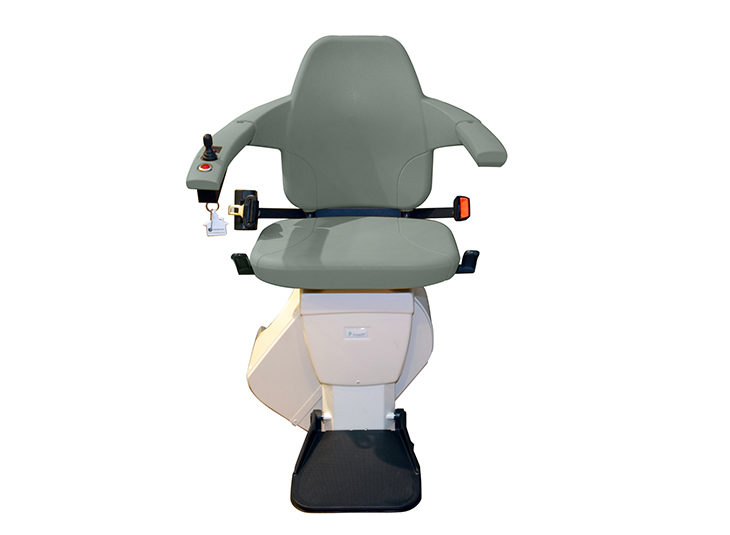 Traplift Bocht Freecurve Classic Kleur Grijs