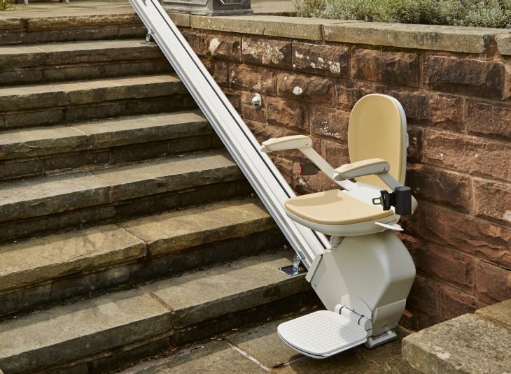 Superglide 130 Rechte Traplift Buiten