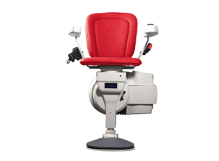Traplift Bocht Ultimate Kleur Rood