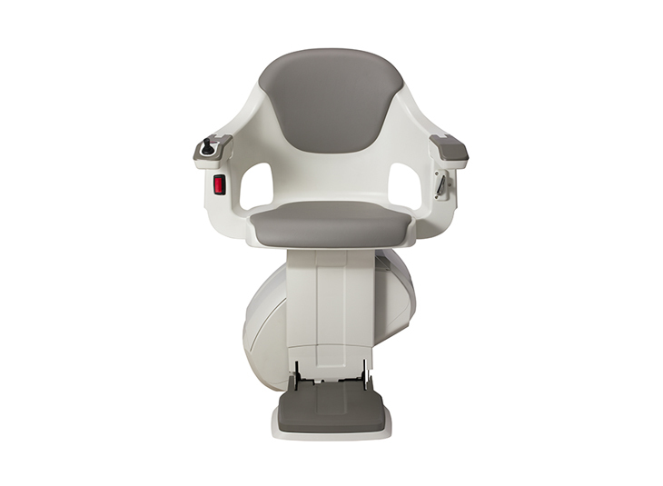 Treppenlift Gerade Homeglide Farbe Grau