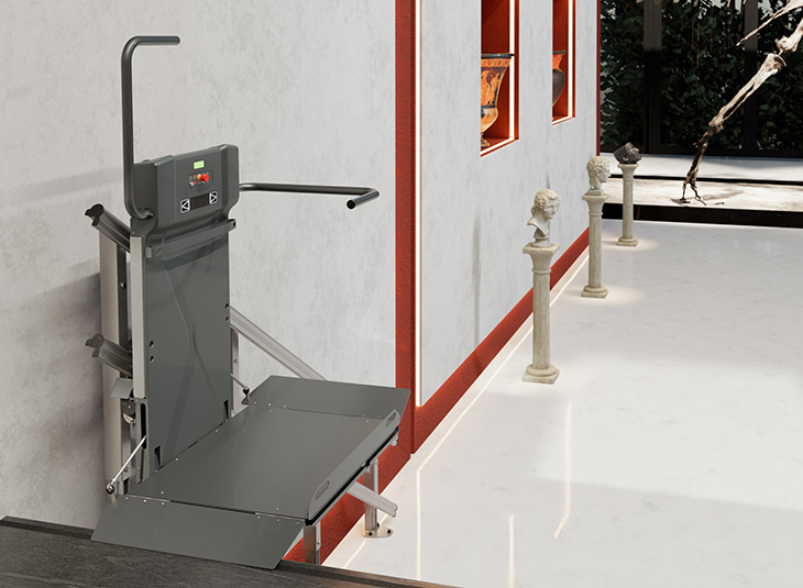 Platformlift Recht Logic Oprijplaat Boven