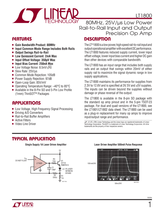 Bias current