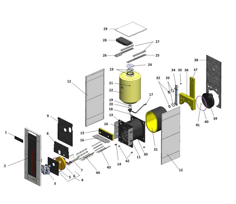 OptiPac MR32 hybride - Unité intérieure 24kW et 32kW chauffage + ECS intégré