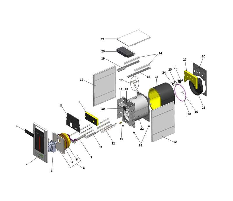 OptiPac MR32 hybride - Unité intérieure 24kW et 32kW chauffage seul