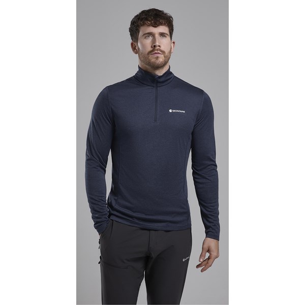 Montane Mens Dart Zip Neck