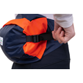Pete Bland Classic Bumbag (Navy / Orange)