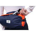 Pete Bland Classic Bumbag (Navy / Orange)