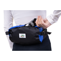 Pete Bland Bantam Bumbag (Black / Blue)