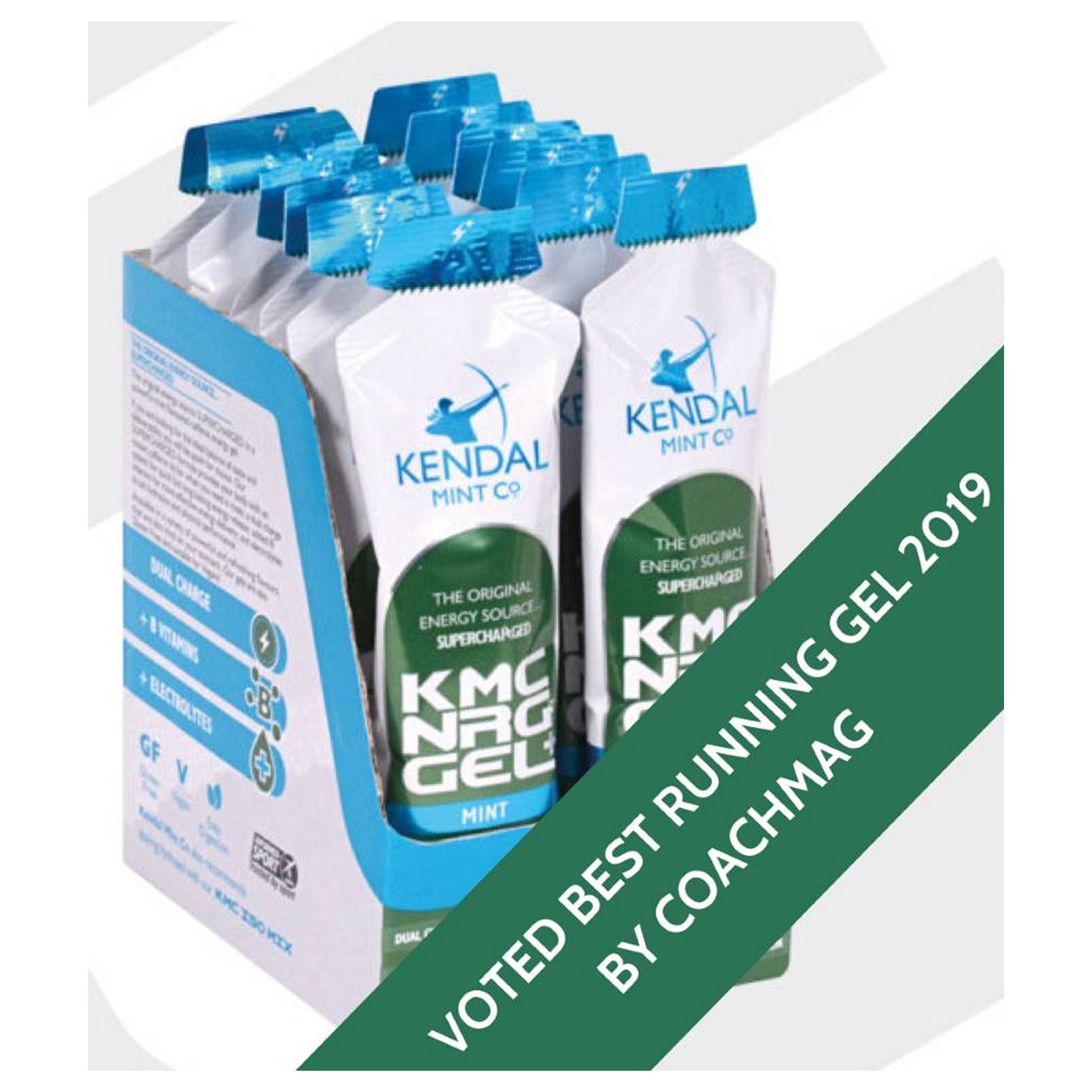 Kendal Mint NRG Gel+ (Caffeine Mint) Mint