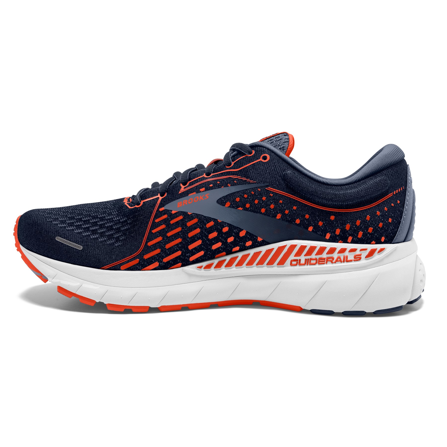 Brooks Men's Adrenaline GTS 21 Wide Navy / Red / Clay