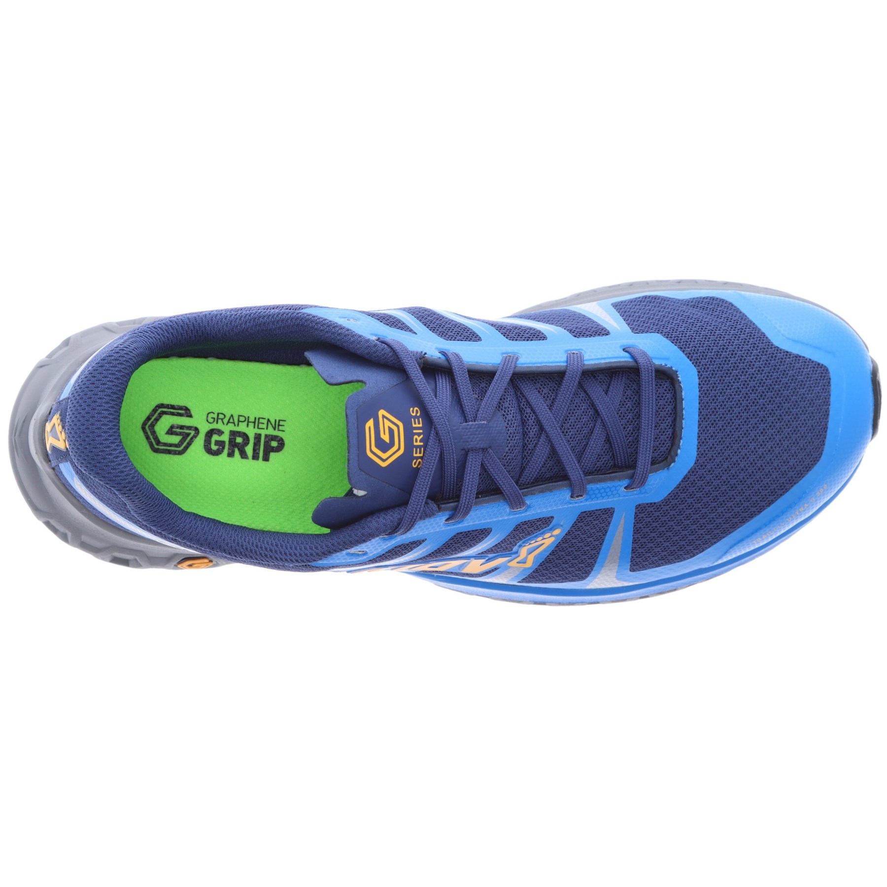 Inov8 Mens Trailfly Ultra G 300 Max Blue / Grey / Nectar