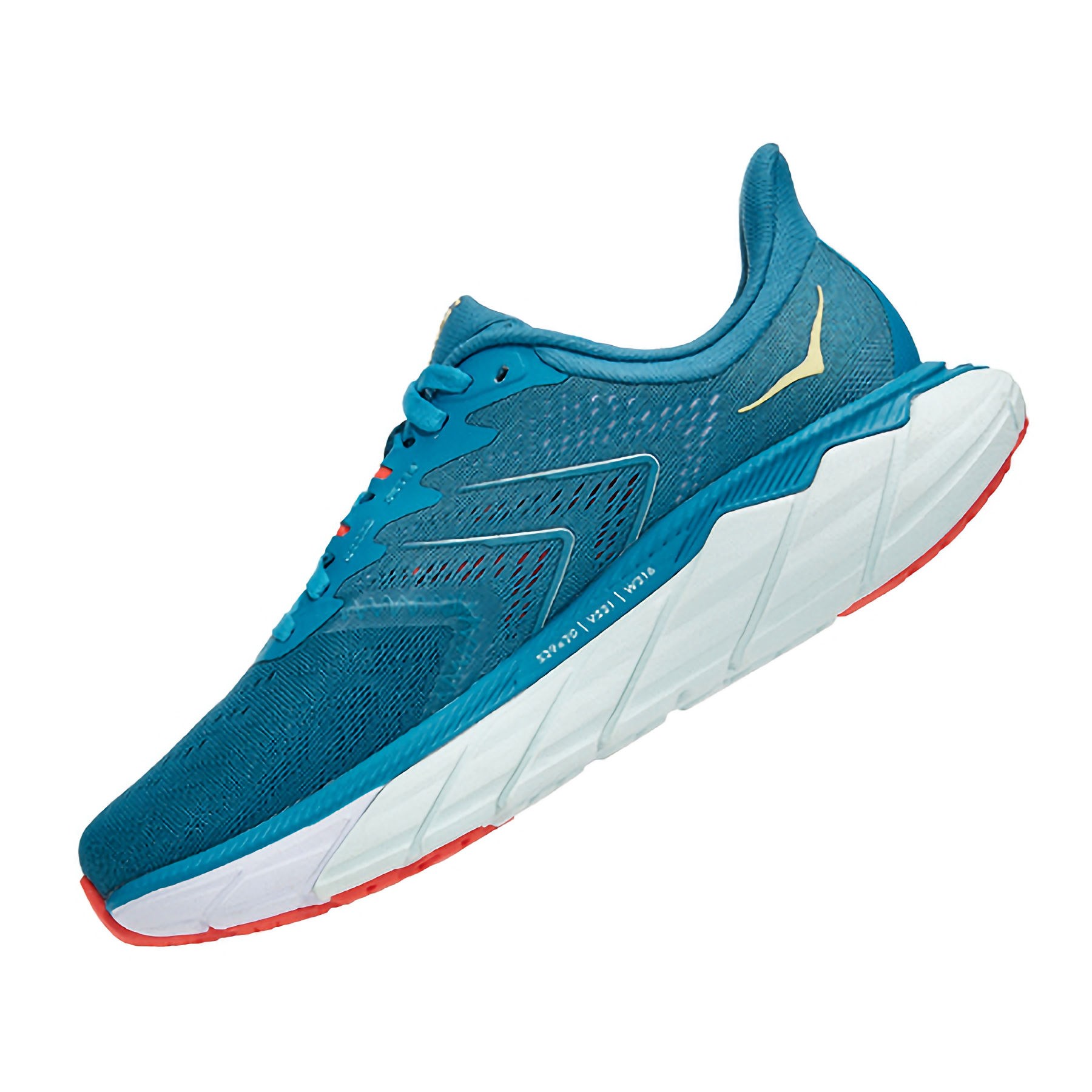 Hoka Women's Arahi 5 Mosaic Blue / Luminary Green
