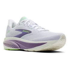 Brooks Womens Ghost 18 | White / Purple Hebe