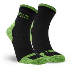 Pete Bland Off Road Sock (2 Pack) | Black / Fluo