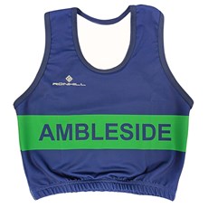 Ambleside AC Womens Crop Top | Navy / Green
