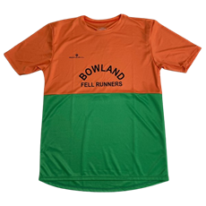 Bowland FR Men's SS Tee | Orange / Green