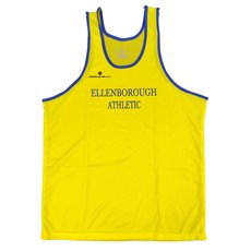 Ellenborough AC Men's Vest | Yellow / Blue