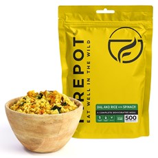 Firepot Dal & Rice with Spinach | Yellow