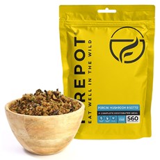 Firepot Porcini Mushroom Risotto | Yellow