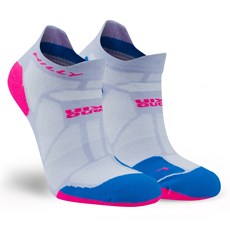 Hilly Marathon Fresh Socklet | Lilac / Hot Pink