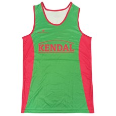 Kendal AC Womens Vest V2 | Green / Red