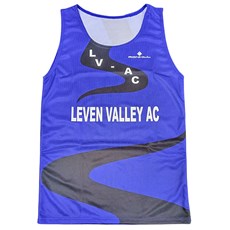 Leven Valley Junior Vest | Blue / Black